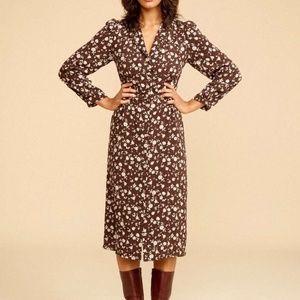 Rouje brown Clementine Dress 34